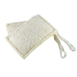 Éponge de cuisine en Luffa, lot de 2. Les Savonneries du Soleil