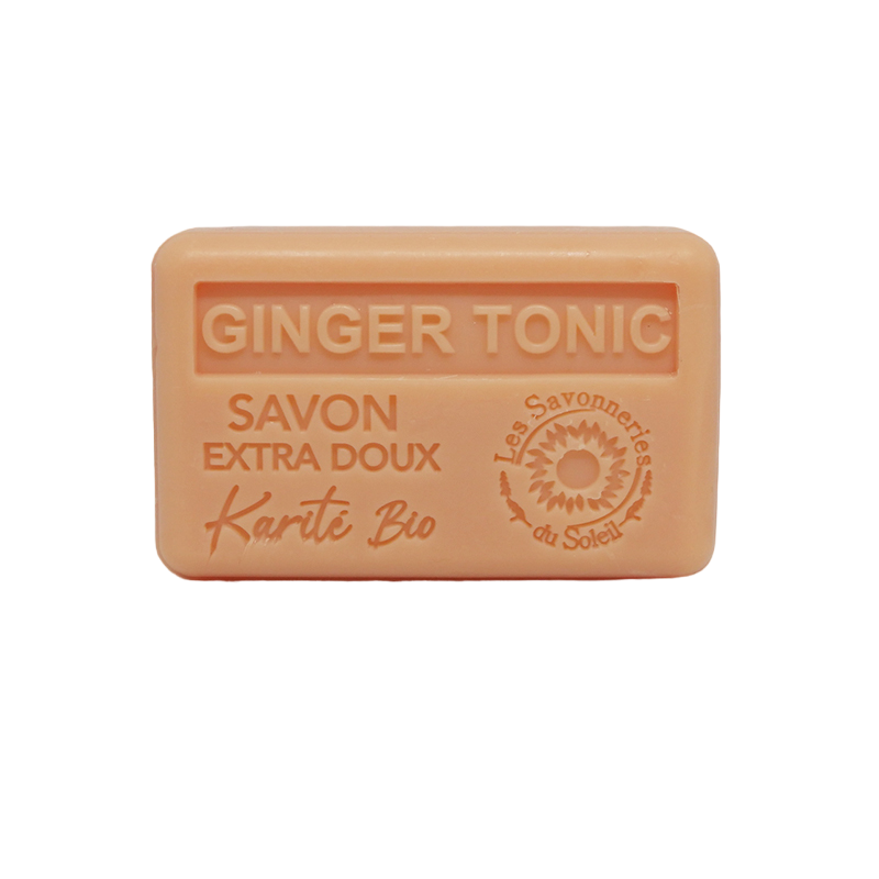 Savon Ginger Tonic 115 g Les Savonneries du Soleil