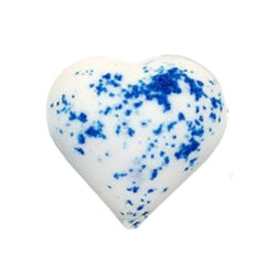 Coeur de bain Pomme bleu 85g