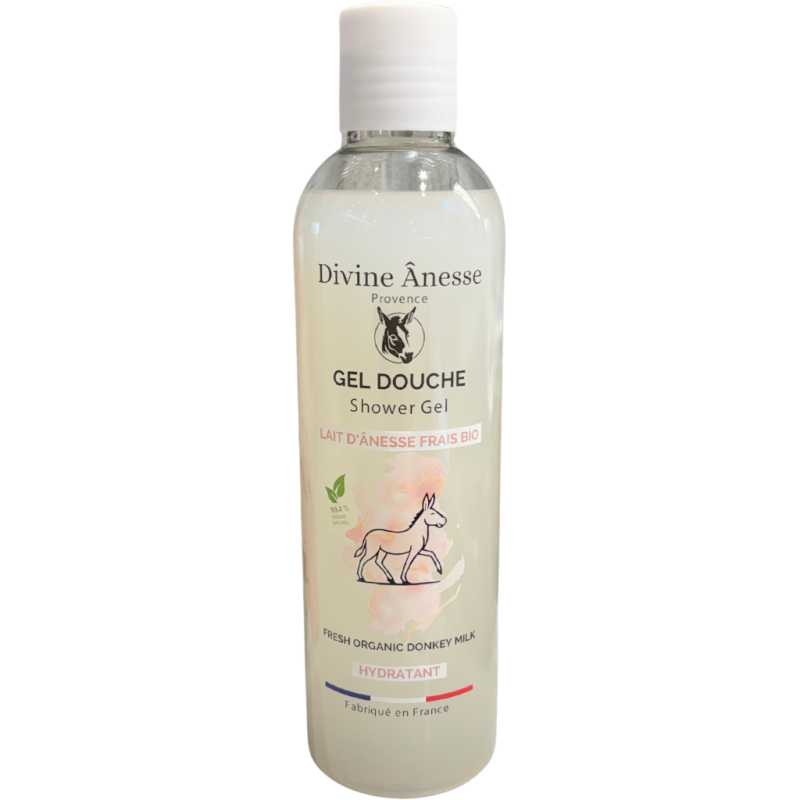 Divine Ânesse. Gel douche au lait d'ânesse