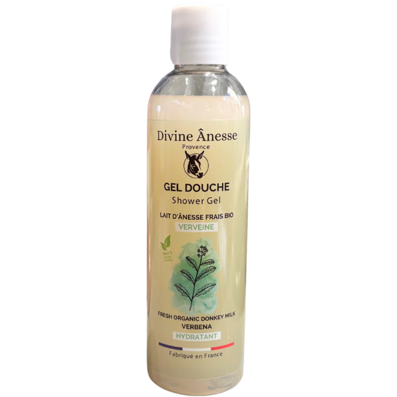 divine anesse. gel douche à la verveine