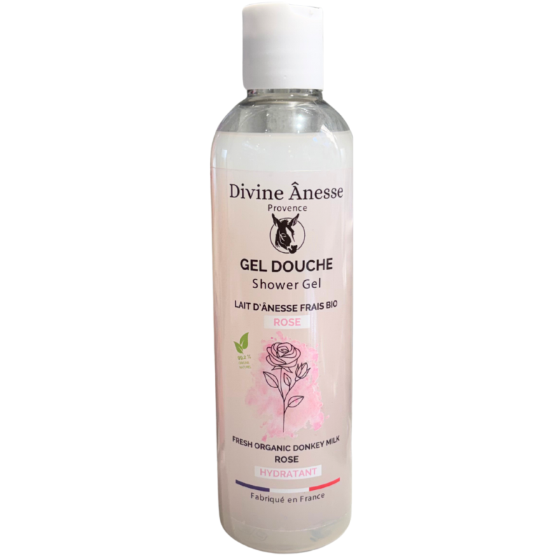 Divine anesse. Gel douche à la rose