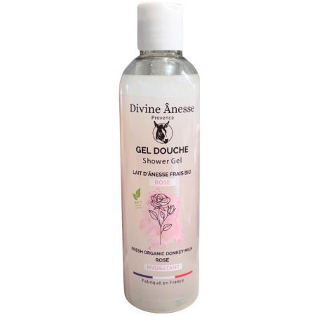 Divine anesse. Gel douche à la rose