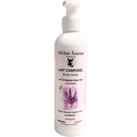 Divine anesse. lait corporel lavande