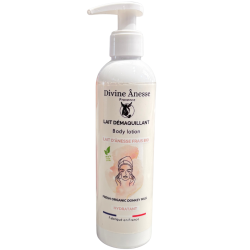 Démaquillant au lait d'ânesse. Divine ânesse