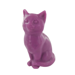 Savon fantaisie chat violet...
