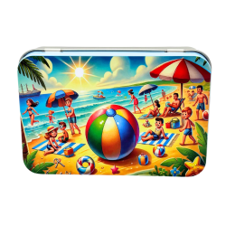Boite à savon - Ballon plage