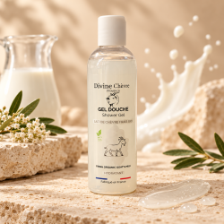 Gel douche au lait de...