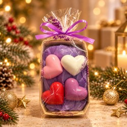 Coffret Cadeau Savons Fantaisie – Cœurs