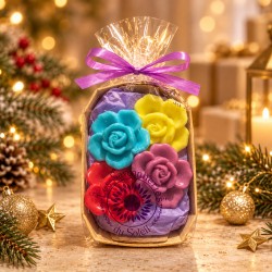 Coffret Cadeau Savons Fantaisie – Roses