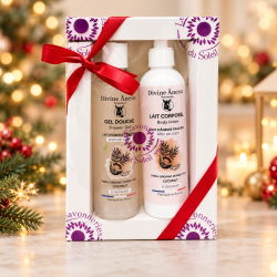 Coffret Cadeau Rituel Corps au Lait d’Ânesse – Noix de Coco